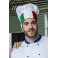 Cappello cuoco tricolore