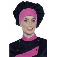 Cappello cuoco bicolore