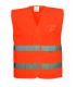 Gilet mezza rete alta visibilità