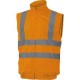 Particolare Gilet Staccabile Arancio